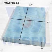 Cabin Filter to suit Fiat 500X 1.4L 11/15-on 