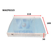 Cabin Filter to suit Toyota Fortuner 2.8L TD 11/15-on 