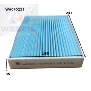 Cabin Filter to suit Nissan X-Trail 2.0L 03/14-on 