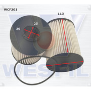 Fuel Filter to suit Foton Tunland 2.8L TD 11/12-on 