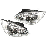 Pair of Headlights to suit Hyundai Getz 2007-2009 Models