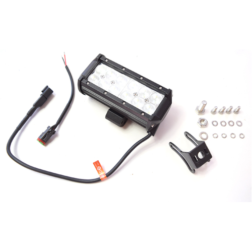 170mm LED Light Bar 10-30V 36W Dbl Row 7' Flood Beam 2800 Lumens