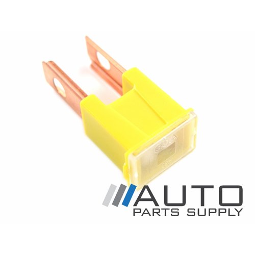 Fusible Fuse Link Male Straight Leg 60 Amp Yellow *New*