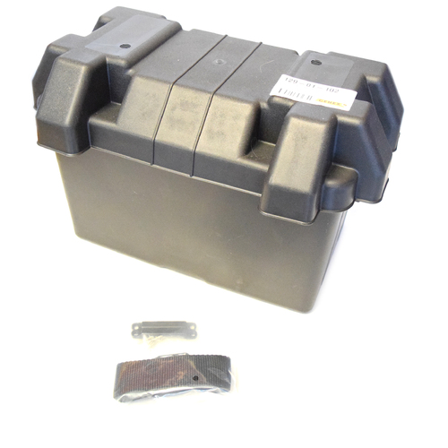 Universal Battery Box 325x180x213mm Great For Boats Campers Caravans