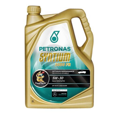 Petronas Syntium 3000 FR 5W30 5 Litre Engine Oil Plastic Bottle