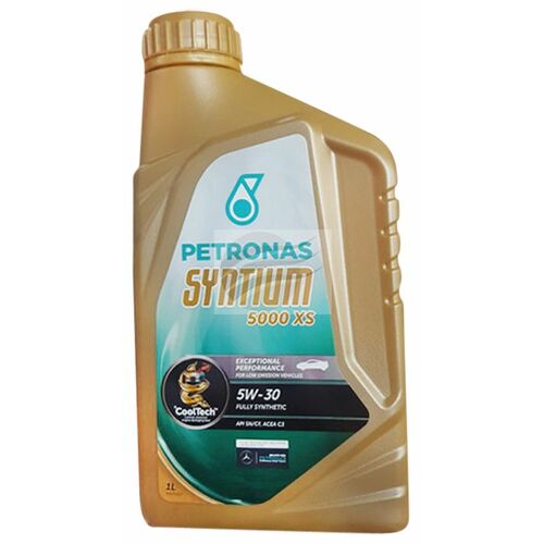 Petronas Syntium 5000 XS 5W30 1 Litre Engine Oil Plastic Bottle