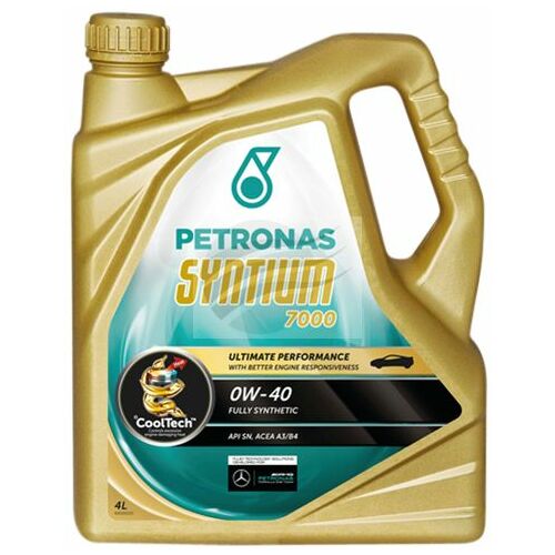 Petronas Syntium 7000 0W40 5 Litre Engine Oil Plastic Bottle