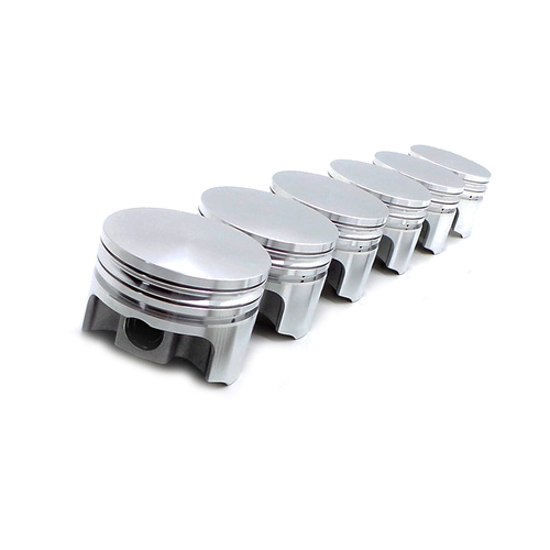 Icon USA Forged Flat Top Pistons +060" To Suit Holden 186 6 Cylinder