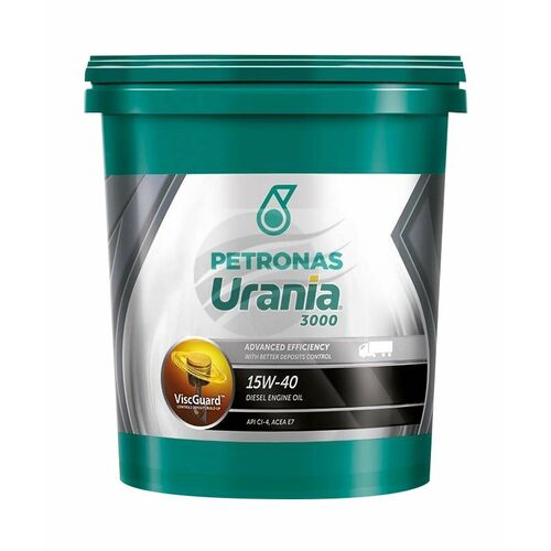  Petronas Urania 3000 15W40 18 Litre Diesel Engine Oil Plastic Drum