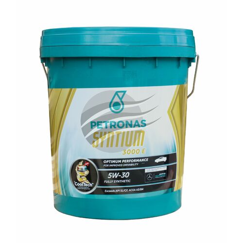 Petronas Syntium 3000 E 5W30 18 Litre Engine Oil Plastic Drum