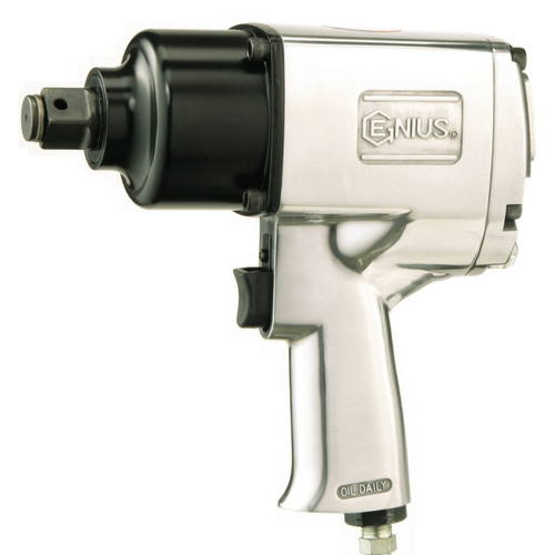 Genius Tools 1" Dr. Air Impact Wrench 1,200 ft. lbs. / 1,627 Nm