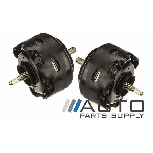 Ford EF Falcon 6 Cylinder Pair Round Hydraulic Engine Mounts 1994-1996