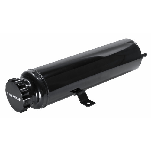 Raceworks 2ltr Universal Overflow Radiator bottle Black Aluminium - ALY-071BK