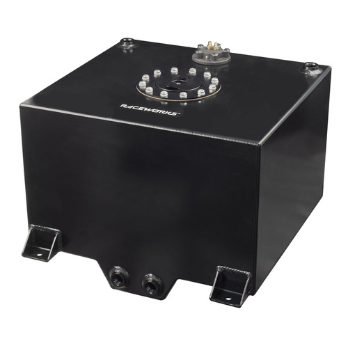 38 ltr / 10 Gallon Black Fuel Cell W/ Sender Unit E85 Safe Raceworks ALY-072BK