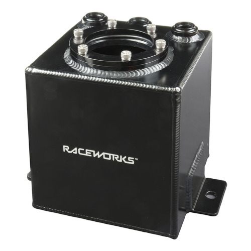 Raceworks 2ltr Surge Tank Kit Black Suit 044 Pump - ALY-121BK