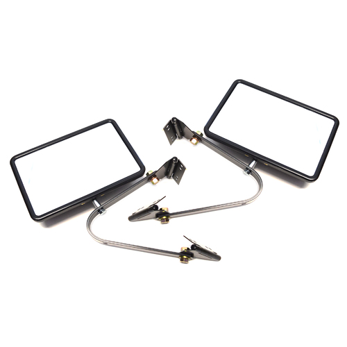 New Pair of Universal Door Mirrors Suit 2wd 4wd Tray Back Ute or Truck Models
