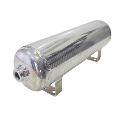 3ltr Aluminium Air Tank 3 Port 0-200psi 400x130x95mm With Drain