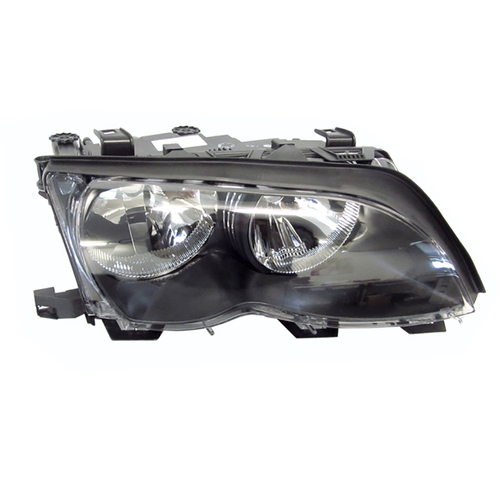BMW E46 3 Series RH Headlight Black Type suit Sedan 2001-2005 Models