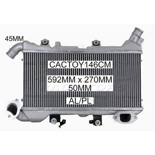 Adrad Intercooler to suit Toyota VDJ200R Landcruiser 4.5ltr 1VDFTV 2007-On