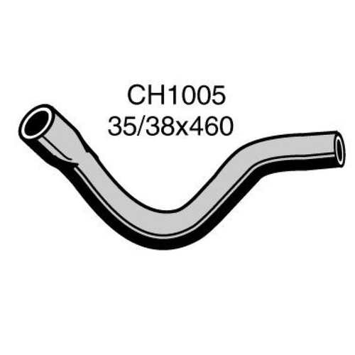 Range Rover 4WD ADR27A Bottom Radiator Hose 1972-1985 W/O Air Con *New* CH1005