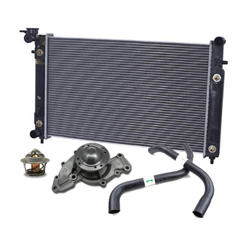 Radiator Water Pump Thermostat Hoses suit Holden VX Commodore 3.8 V6 2000-2002