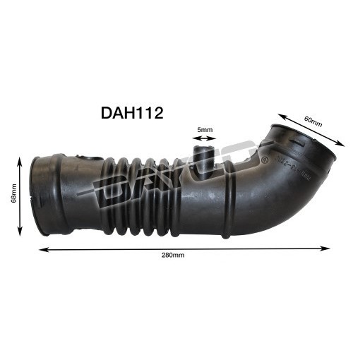 Mazda BA 323 1 Outlet Air Intake Hose 1.8ltr BP 1994-1998 *Dayco*