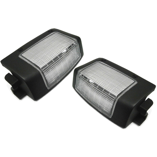 Pair of Indicator Corner Lights Suit Nissan Navara D21 Update 1992-1997