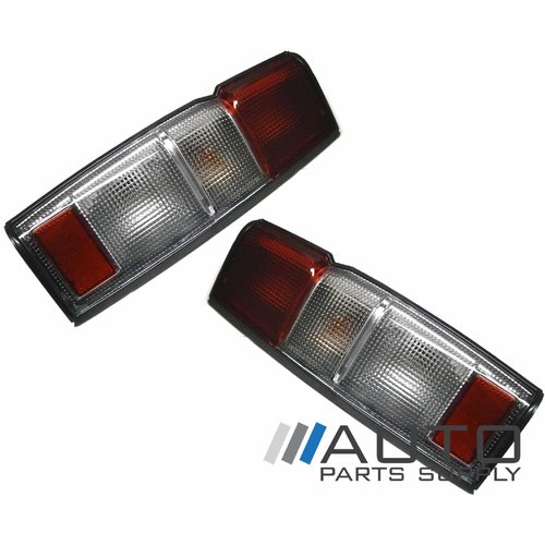 Pair of Tail Lights suit Nissan D22 Navara Style Side 1999-2001