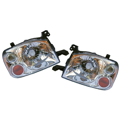 Pair of Headlights To Suit Nissan D22 Navara 2001-2014 Models