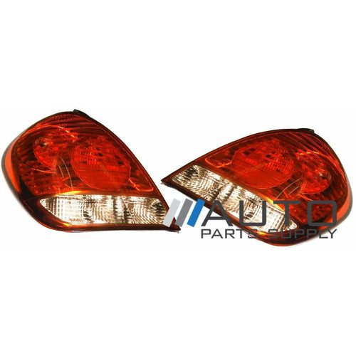 Pair of Tail Lights suit Nissan N16 Pulsar Sedan Series 2 2003-2006