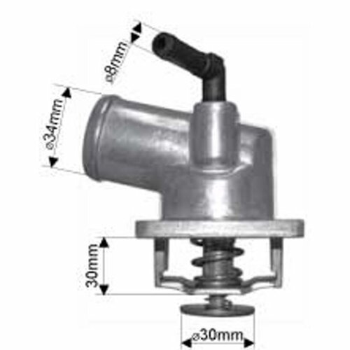 Dayco Thermostat suit Lexus GS300 GRS190R 3.0ltr 3GRFSE V6 24V DOHC WT 2005-2012 