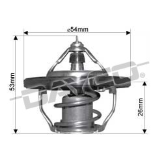 Kia Rondo Thermostat 1.7L 4 cyl Turbo Diesel RP D4FD Jun 2013 -  *Dayco*