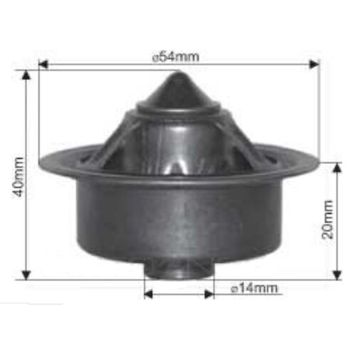 Ford Falcon Thermostat 5.8L Carb 351 Cleveland 1970 - Mar 1972 *Dayco*