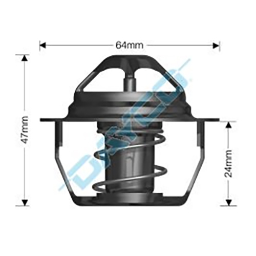 Thermostat to suit Nissan GU Patrol 4.5 TB45 Petrol 1997-2001