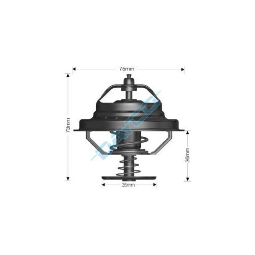 Mitsubishi Fuso Fuso Thermostat 3.9L 4 cyl Turbo Diesel FE Canter 4D34 2004 - Jul 2008 *Dayco*