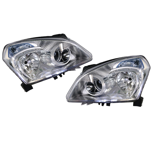 Pair of Headlights suit Nissan J10 Dualis Series 1 2007-2009 Models