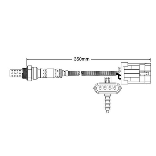 Pre Cat O2 Oxygen Sensor Suit Holden Jackaroo 3.5ltr 6VE1 UBS26 1998-2004