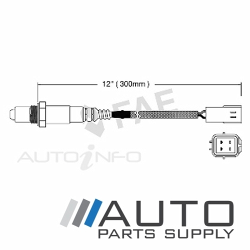 Pre Cat O2 Oxygen Sensor Suit Nissan Micra 1.5ltr HR15DE K13 2010-2017