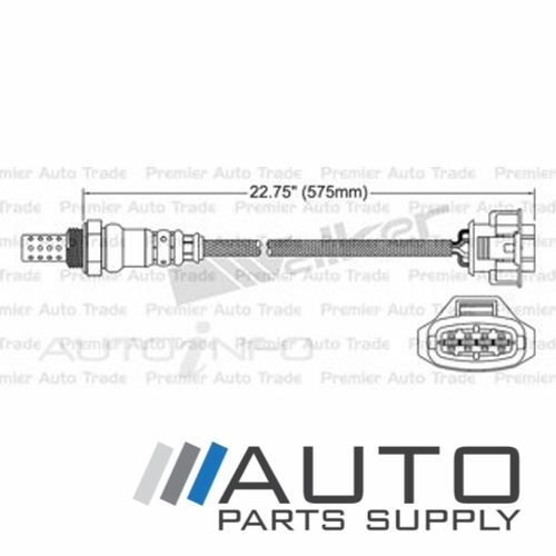 Rear Pre Cat O2 Oxygen Sensor Holden Vectra 2.6ltr Y26SE JS 2000-2002