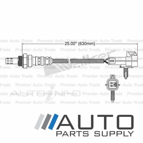 Pre Cat O2 Oxygen Sensor Holden Zafira 2.2ltr Z22SE TT 2001-2006