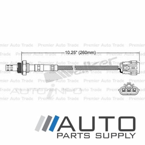 Pre Cat O2 Oxygen Sensor suit Hyundai Excel 1.5ltr G4EK X3 1994-1997 