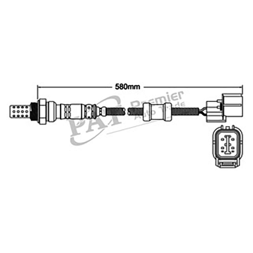 Pre Cat O2 Oxygen Sensor Suit Honda CRV 2.4ltr K24A1 RD7 2001-2004