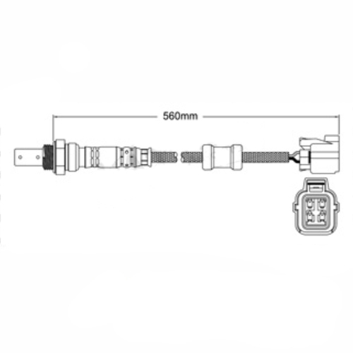 Denso Pre-Cat O2 Oxygen Sensor suit Subaru Liberty RX, Heritage 2.5ltr EJ251 1998-2003 