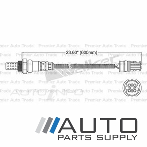 Cyl 1-3 Post Cat O2 Oxygen Sensor Suit BMW Z4 3ltr N52B30 E86 2006-2009