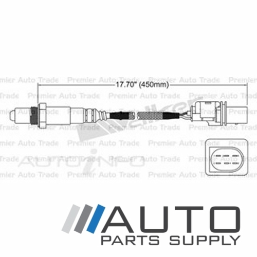 Pre Cat O2 Oxygen Sensor suit Hyundai iLoad/iMax 2.5ltr D4CB TQ 2009-2012 
