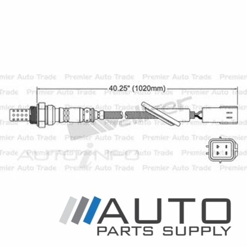 Mazda MX-5 Post-Cat O2 Oxygen Sensor 1.8ltr BPT NB 2002-2003 