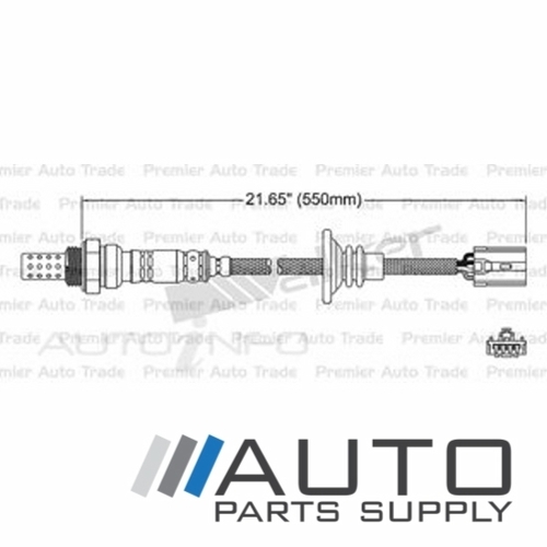 Post Cat O2 Oxygen Sensor Suit Mitsubishi Lancer 2.4ltr 4G69 CH Sedan 2005-2007