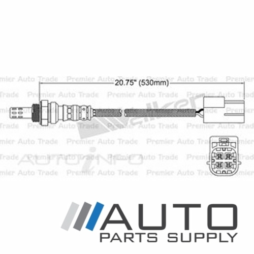 RH Pre Cat O2 Oxygen Sensor Suit Nissan Stagea 2.5ltr VQ25DD M35 2001-2007