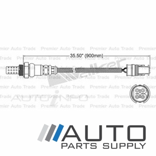 Post Cat O2 Oxygen Sensor Suit Mercedes Benz SLK200 1.8ltr M271.954 R171 2008-2011