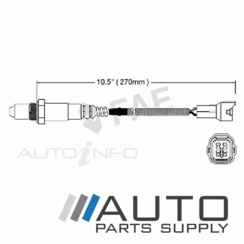 Pre Cat O2 Oxygen Sensor Suzuki Jimny 1.3ltr M13AA SN413 2003-2019